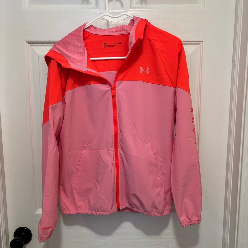 Under Armour Coral and Pink Jacket